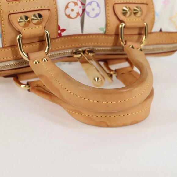 LOUIS VUITTON Monogram Multicolor Courtney MM Bag 2way White M45641 Auth 124887V - Picture 8 of 16